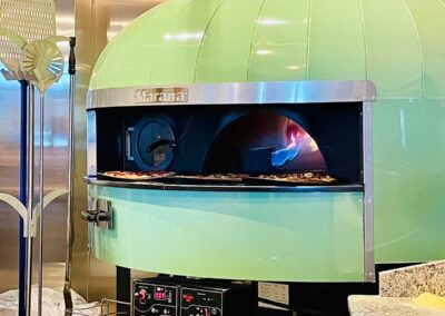 Dolomiti Pizzeria and Enoteca Marana gas-fired pizza oven