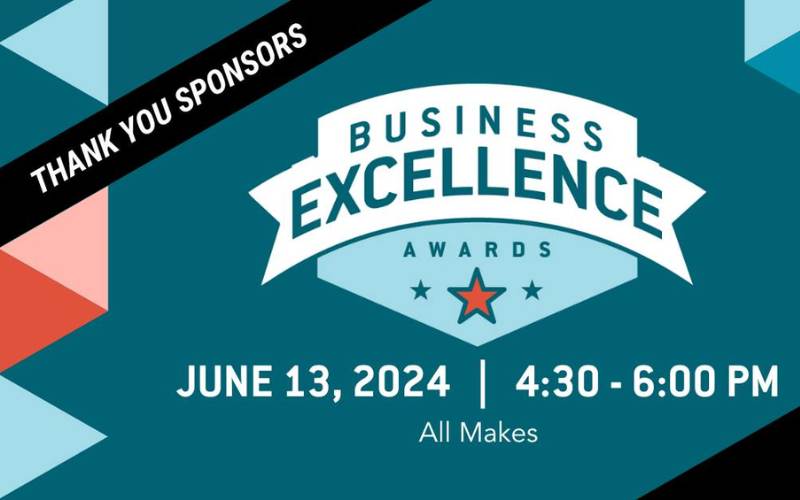 Chamber Business Excellence Awards Take Place June 13