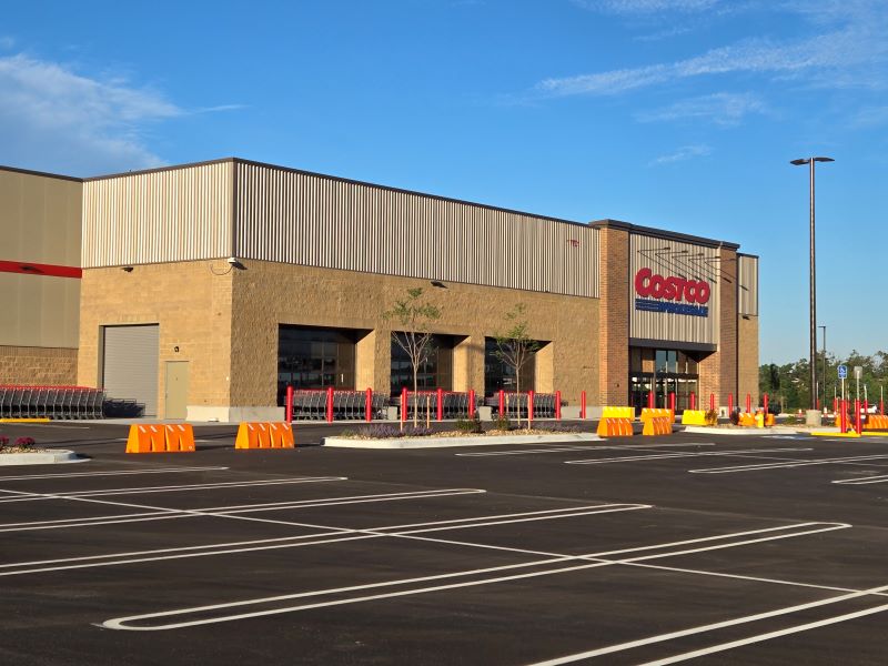 Finishing Touches at Omaha’s Third Costco