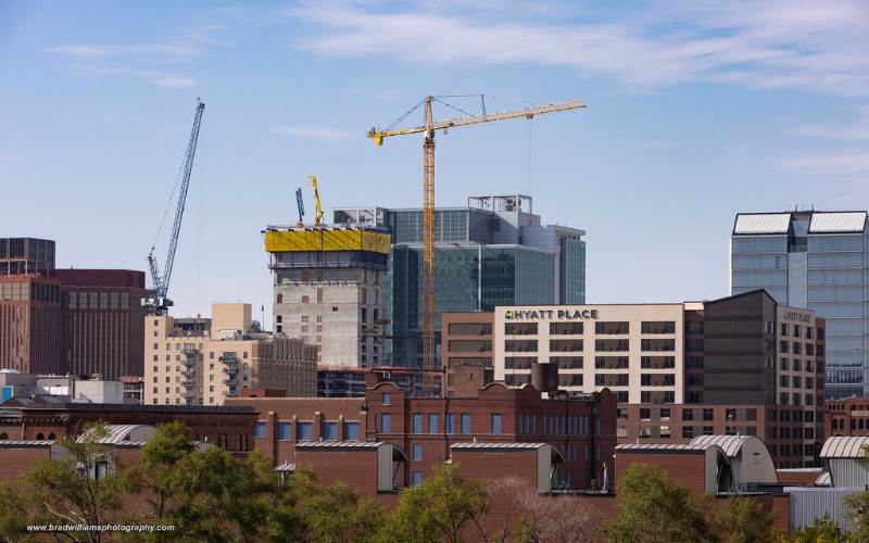 Mutual of Omaha Central Core Tower Reaches 245 Feet