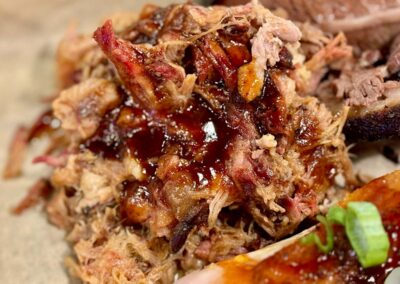 Porky Butts pulled pork