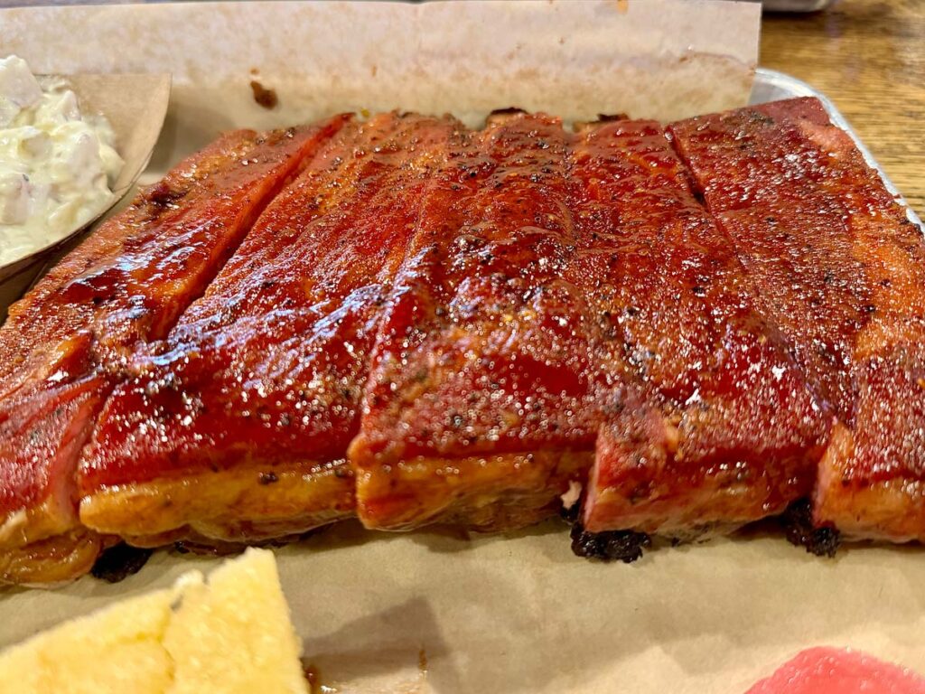 Porky Butts ribs