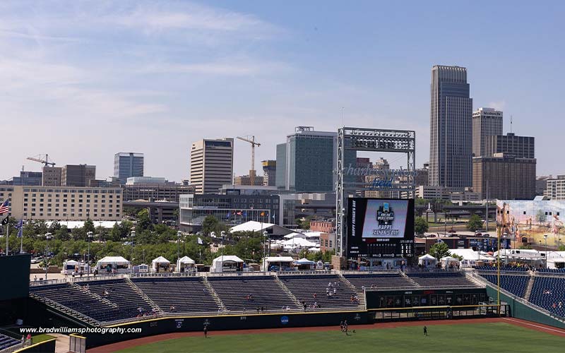 Skyline shot from CWS 2024 by Brad Williams