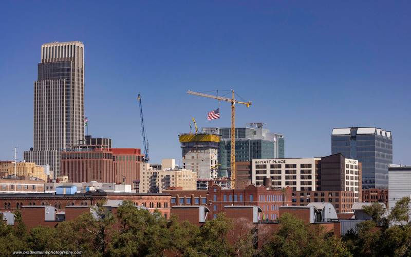 Salute to Labor at Mutual of Omaha Site