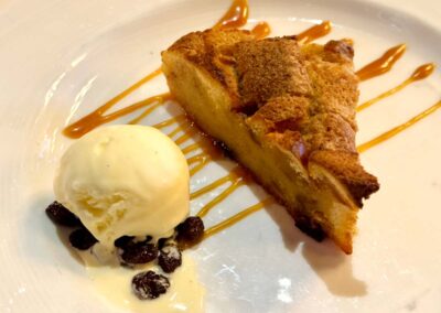 Dolce bread pudding