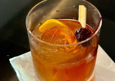 Bacon bourbon old fashioned