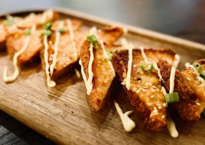 Chinese style shrimp toast