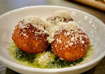 Crispy arancini