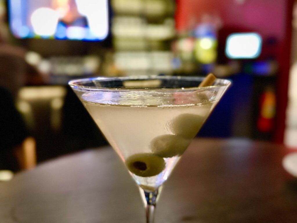 Parmesan martini