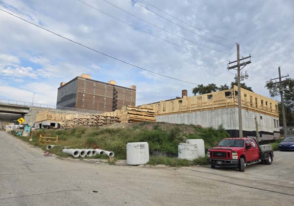 apartment building construction photo