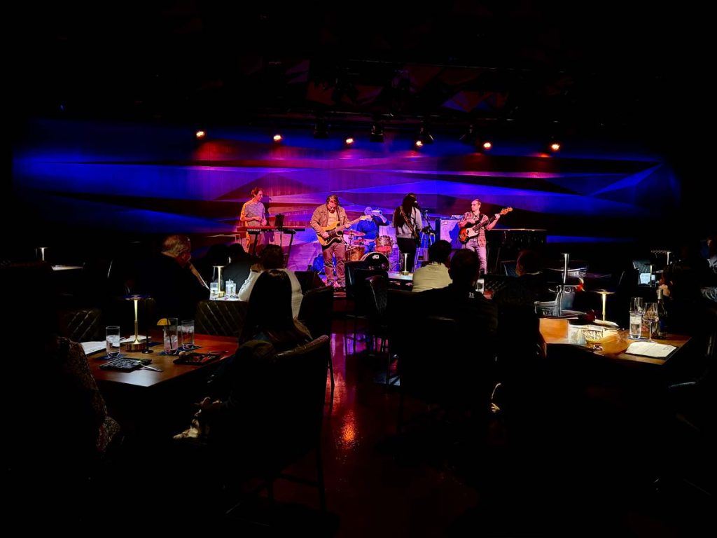 Andre Vander Velde and his band