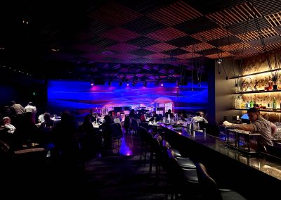 Jewell bar and seating