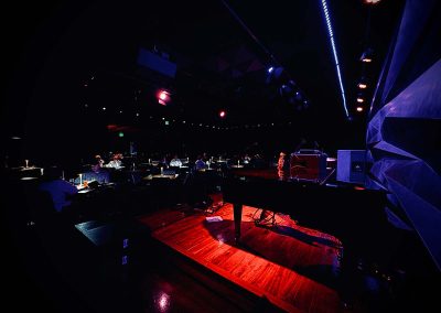 Jewell stage and audience