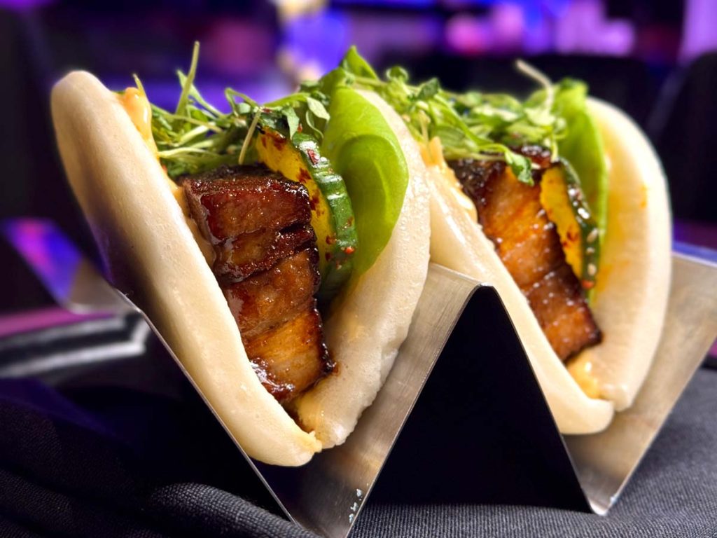 Pork belly bao buns