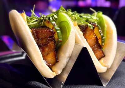 Pork belly bao buns