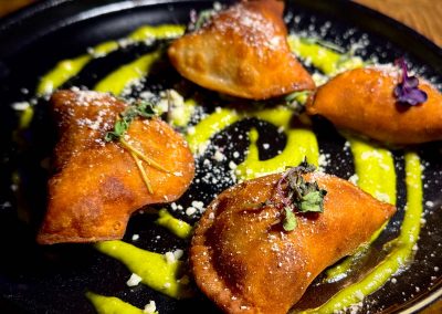 Smoked brisket empanadas
