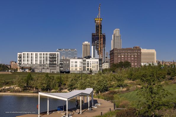 Brad Williams photo of Omaha for the article about the Greater Omaha Chamber's "Barometer Reoprt"