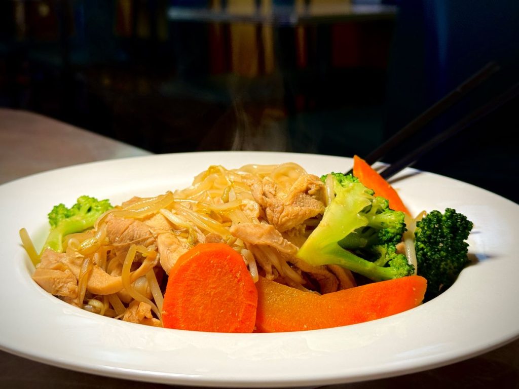 Chicken street noodles
