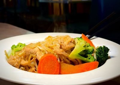 Chicken street noodles