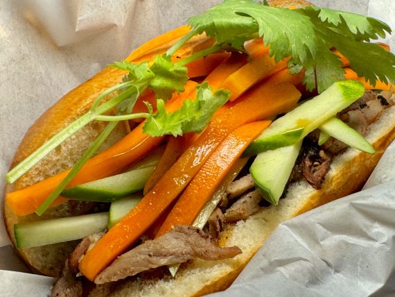 Vietnamese Restaurant banh mi sandwich for Market Report Sept 2025