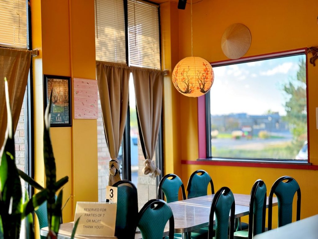 Vietnamese Restaurant dining area