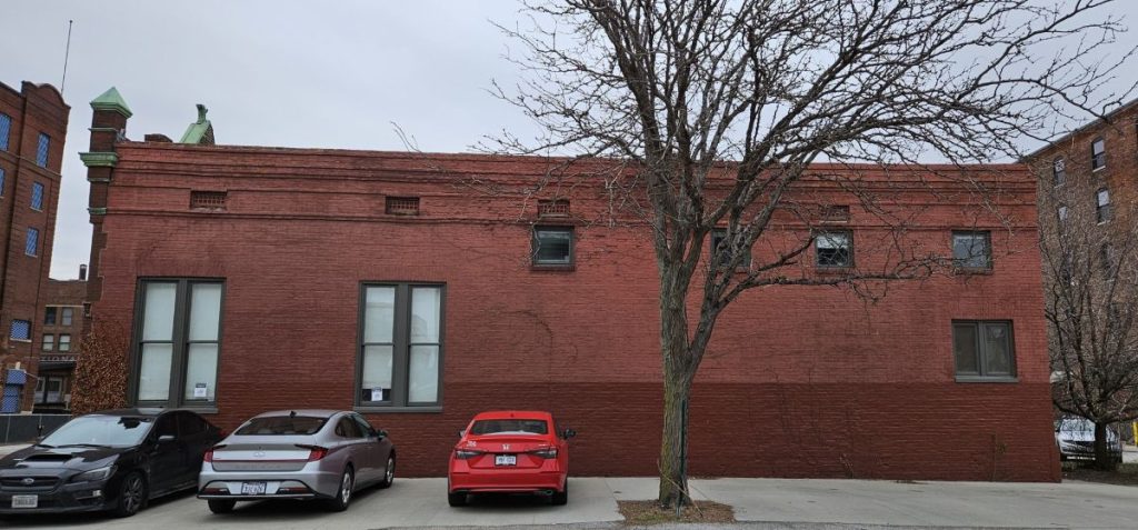 1207-1215 Jones Street West Side of Building