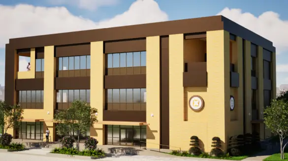 Planning Board Two Projects building render image