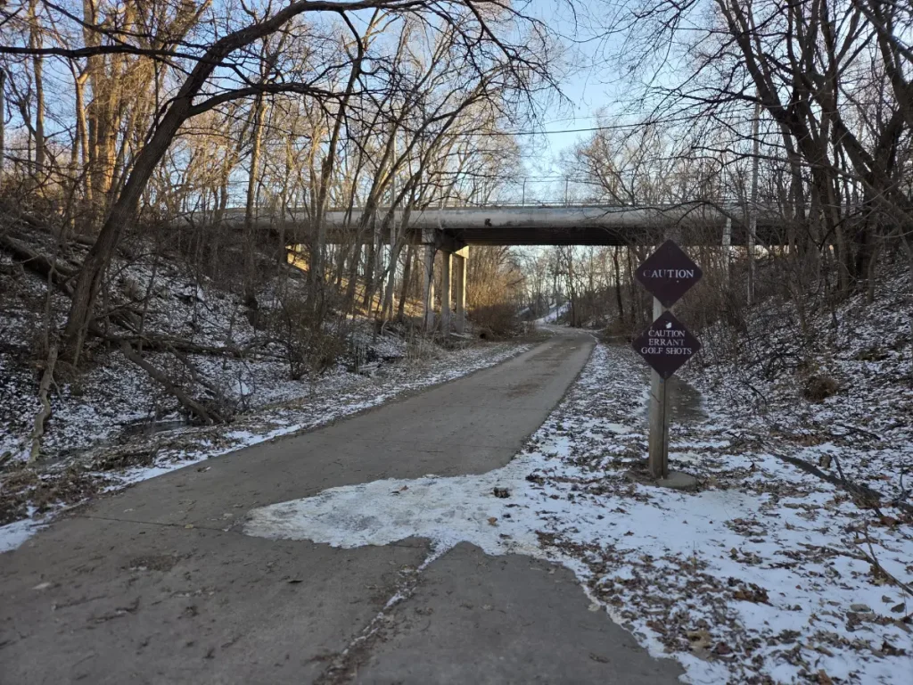 South on Field Club Trail