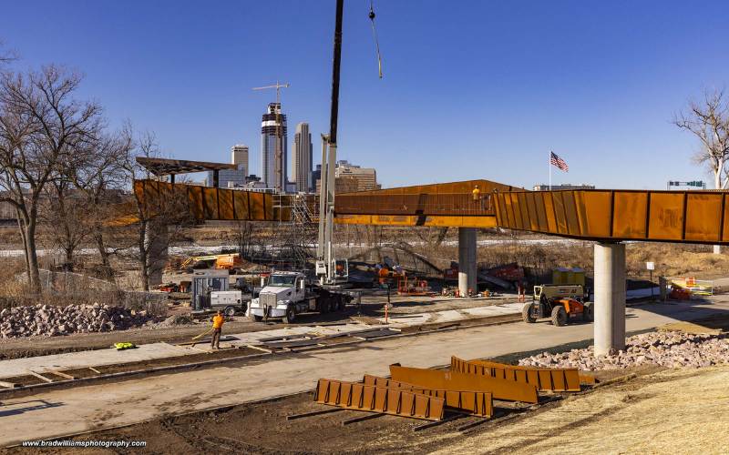 The Charles E. Lakin Pier in Council Bluffs