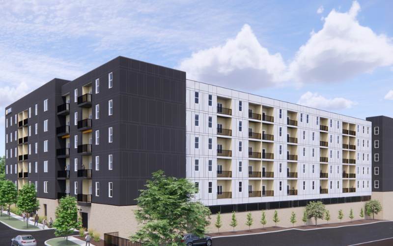 Central at Columbus Park Apartment Building