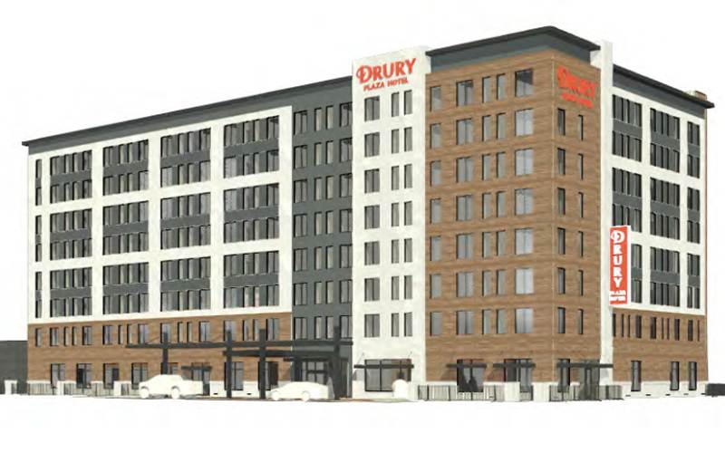Drury Hotels Releases Rendering of Planned Omaha Building