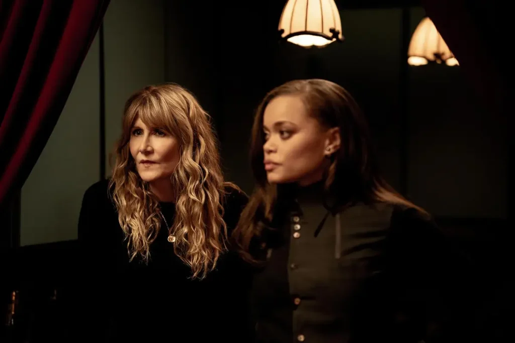 Laura Dern as Tess Novak and Andra Day as Christine