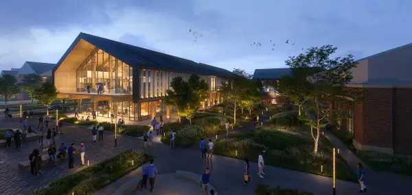 The Bill rendering Creighton University