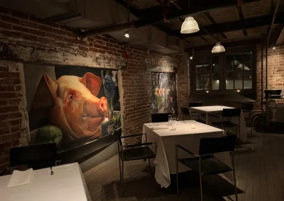 The Boiler Room dining area