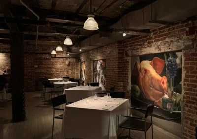 The Boiler Room dining area