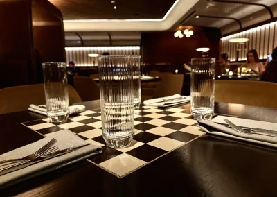 The Committee Chophouse table setting