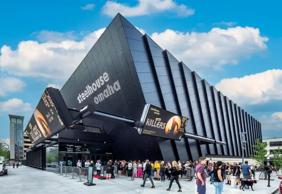 Steelhouse Omaha exterior building March 2026