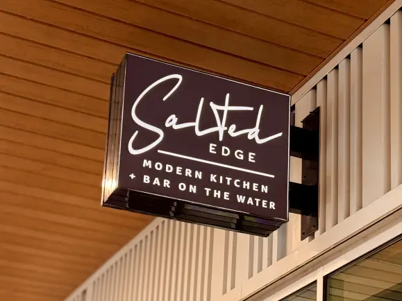 Salted Edge exterior signage