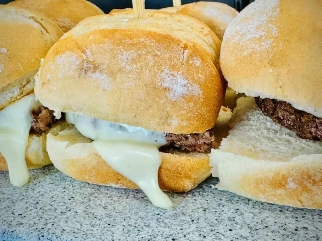 Mini beef sliders
