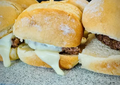 Mini beef sliders