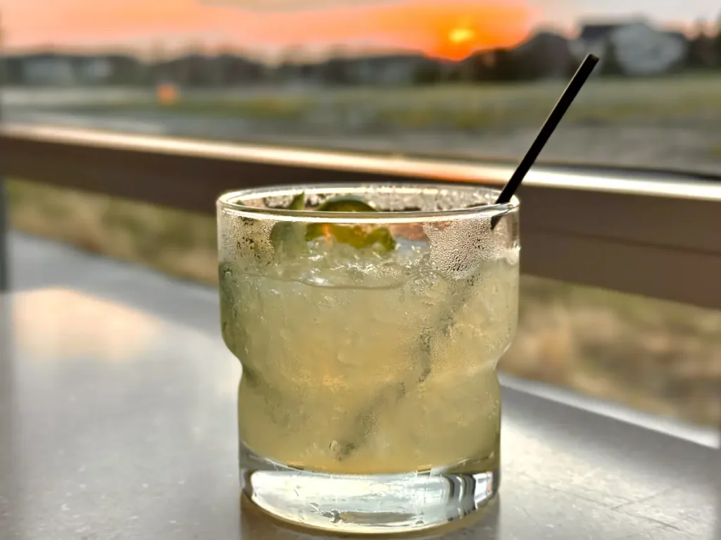 'The Ashley' Skinny Marg at sunset