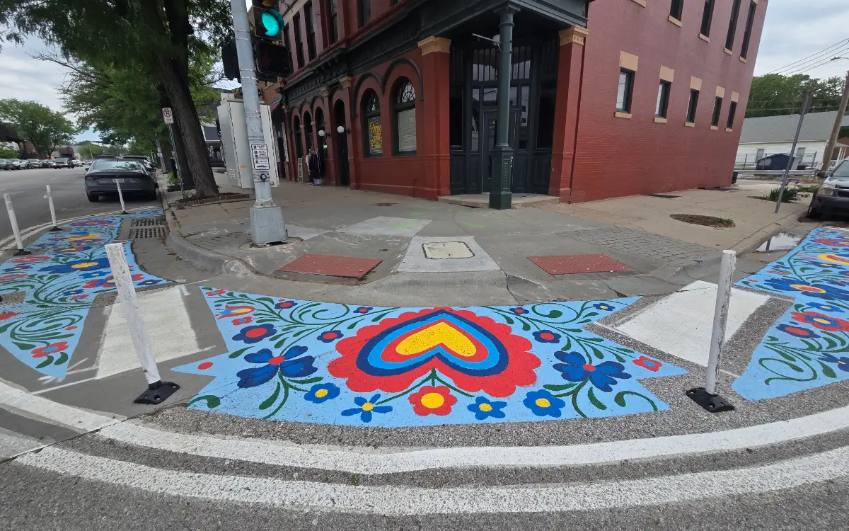 Change in City Policy Leads to Street Mural in Little Bohemia