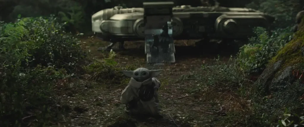 Grogu arrives to help Mando