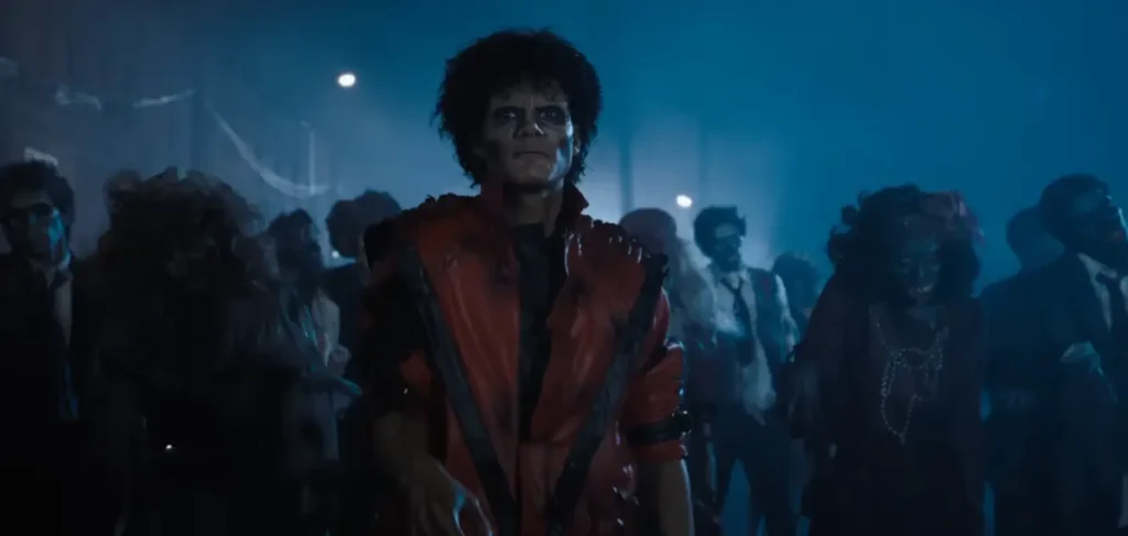 Jaafar Jackson as Michael in Thriller