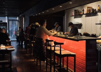 Yoshitomo sushi counter