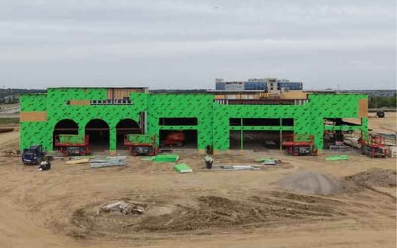 Retail Construction at Avenue One